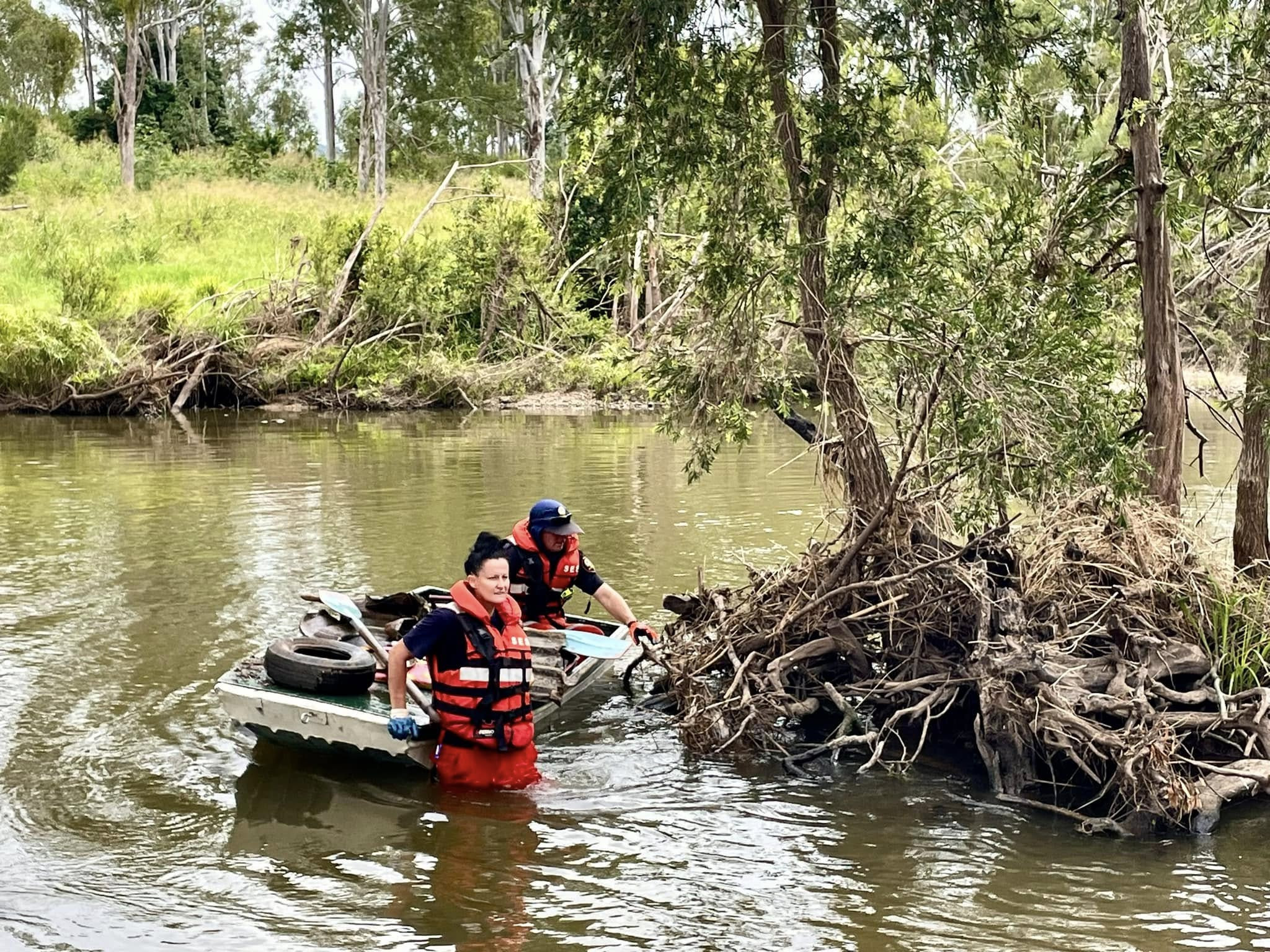 Clean Up Australia Day 2024. Photo: Facebook/ Somerset Region SES Unit.