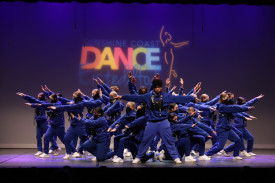 Tullawong State High School involved in Hip hop (choreographed by Jason Weiland), which earned a second placing at the Sunshine Coast Dance Eisteddfod. Photo credit: Move Photography.