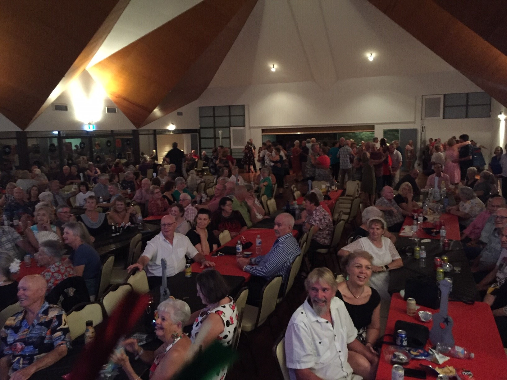 A large crowd flocked to the Woodford Memorial Hall for Kings of the 50’s.