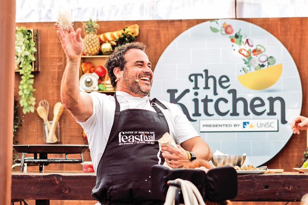Celebrity chef Miguel Maestre