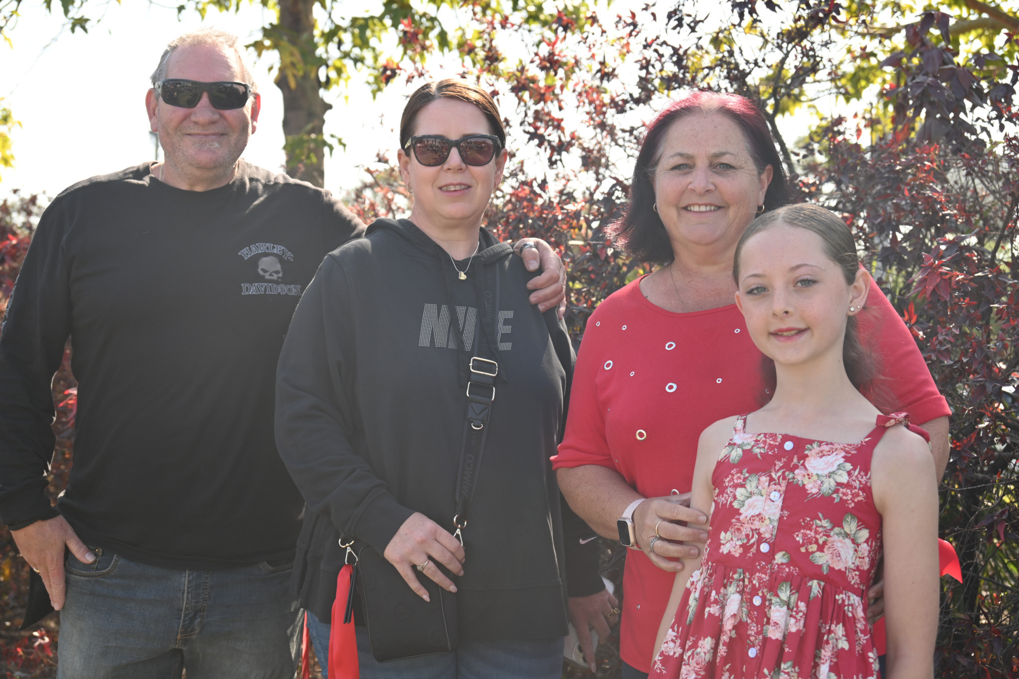 Mary, Nevaeh, Karen and Jason.