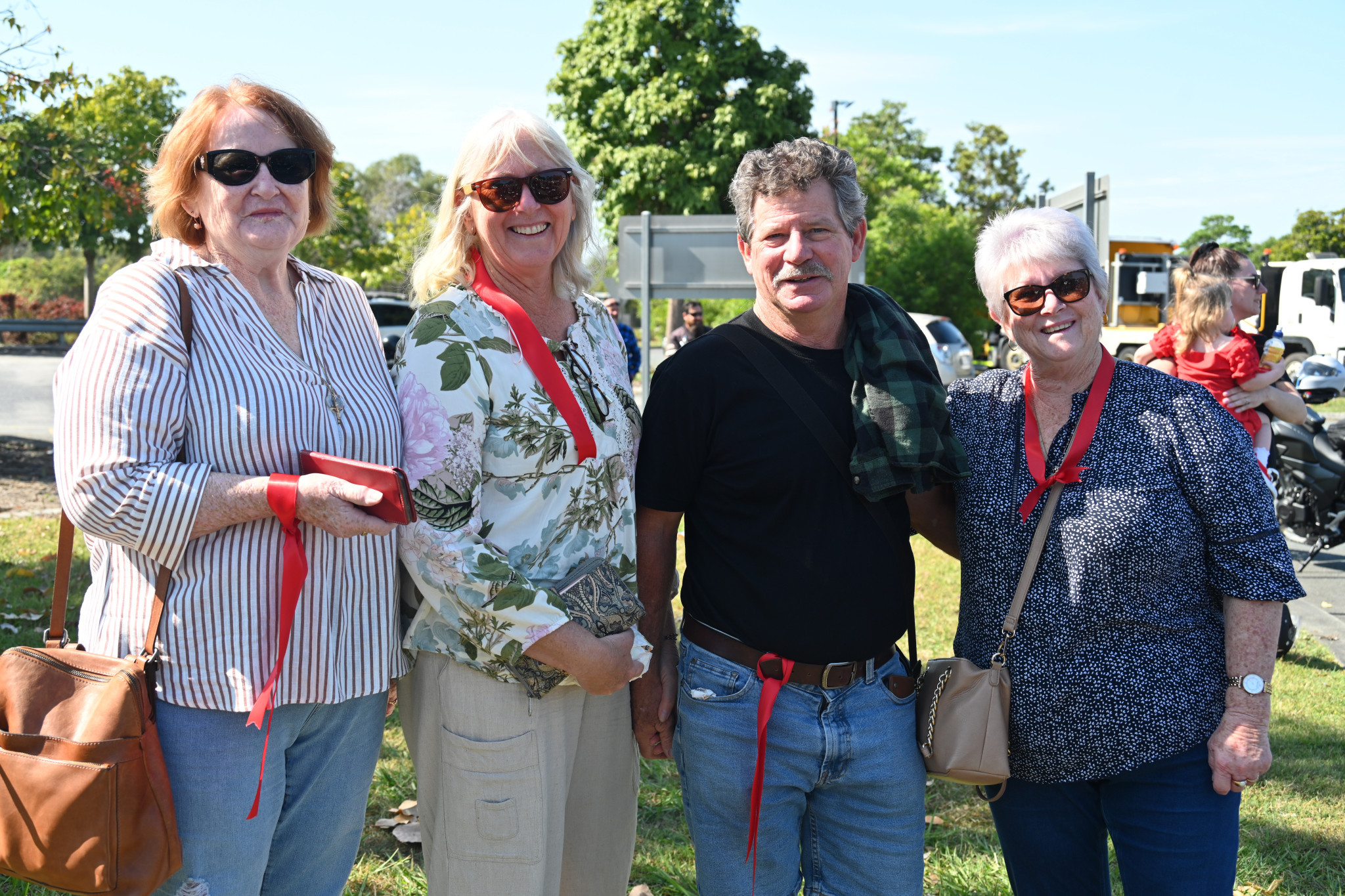 Lynne, Desley, Damien and Kerry.