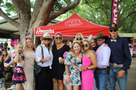 Over 600 people attended the Christmas Esk race day last Saturday December 17, which marked the club’s second biggest meeting of the year after their July meeting.