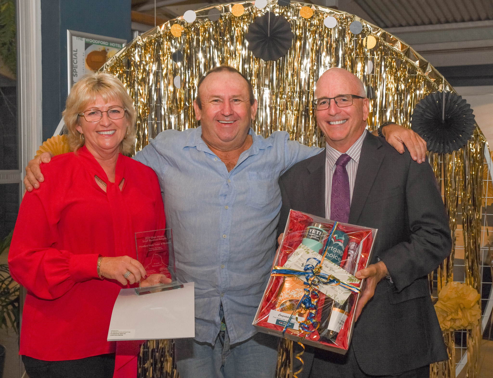 Gold Employee winner: Dick Howard from Woodford Home Timber & Hardware.