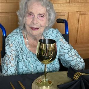 102-year-old Hilary Kelshaw.