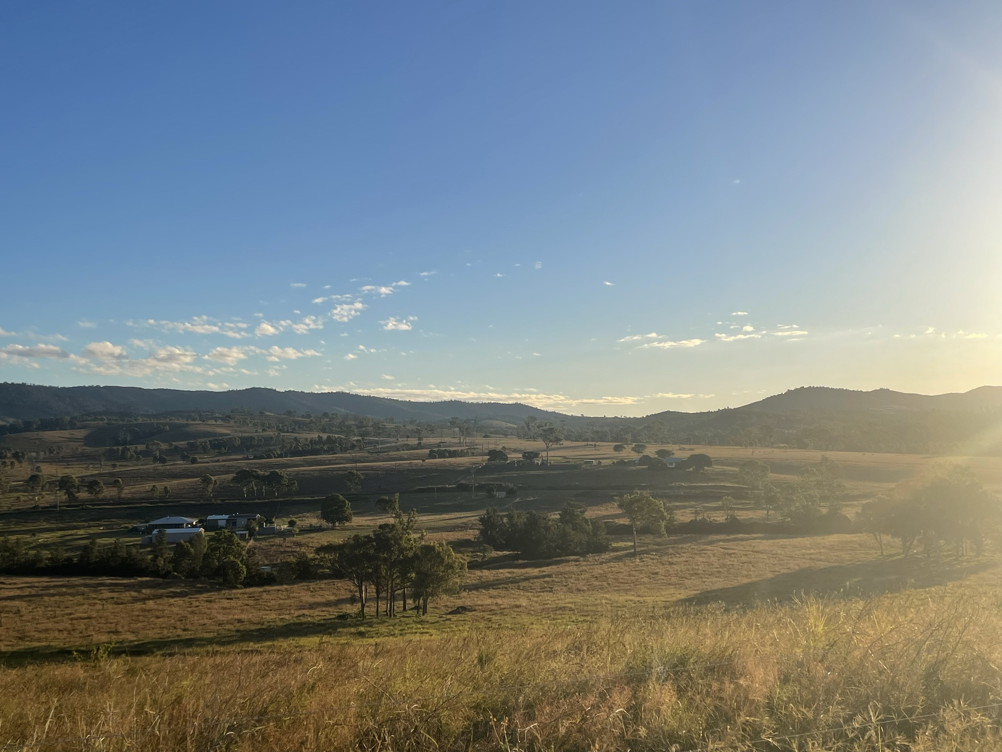 The view from property which overlooks proposed site.