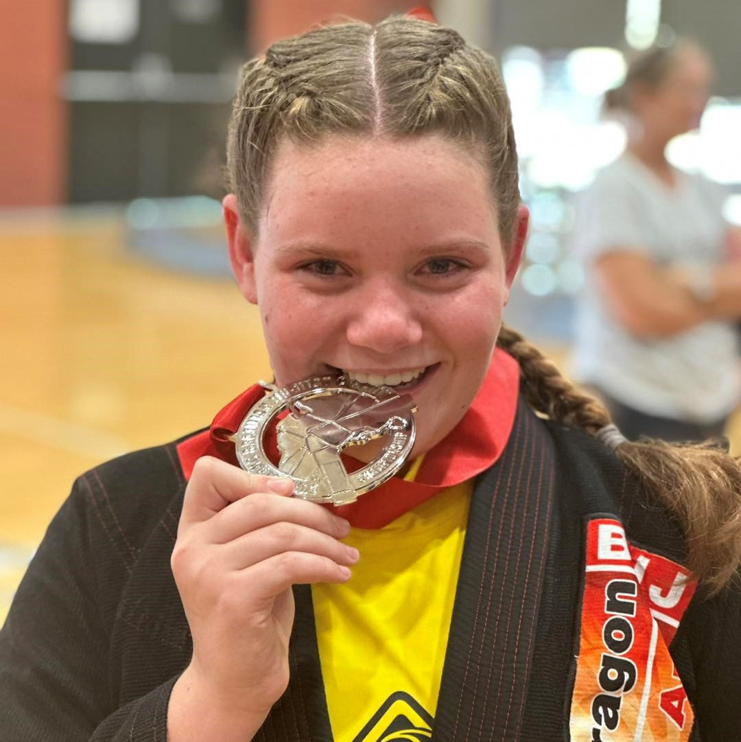 Kelly Bodsworth achieved two silver medals at the Brisbane BJJ Championships.