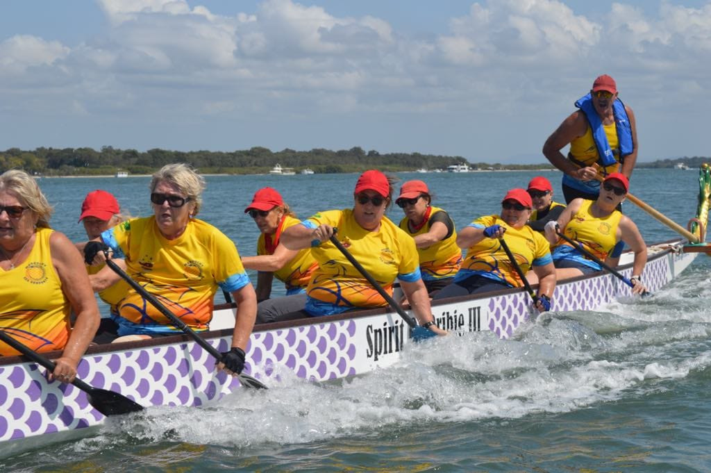 Maroochy Sea Serpents with their game face on