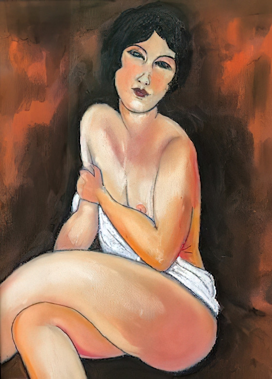 Modiglianis Girl by Ruth Hughes.