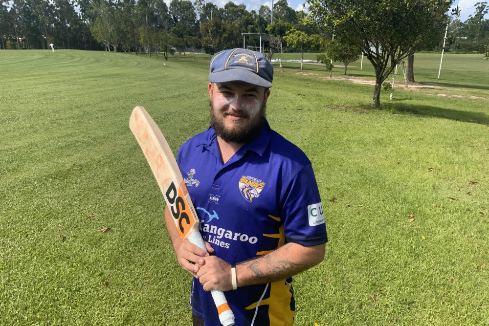 Stephen Helliwell, a key figure for Burpengary in Division 3 cricket this season.
