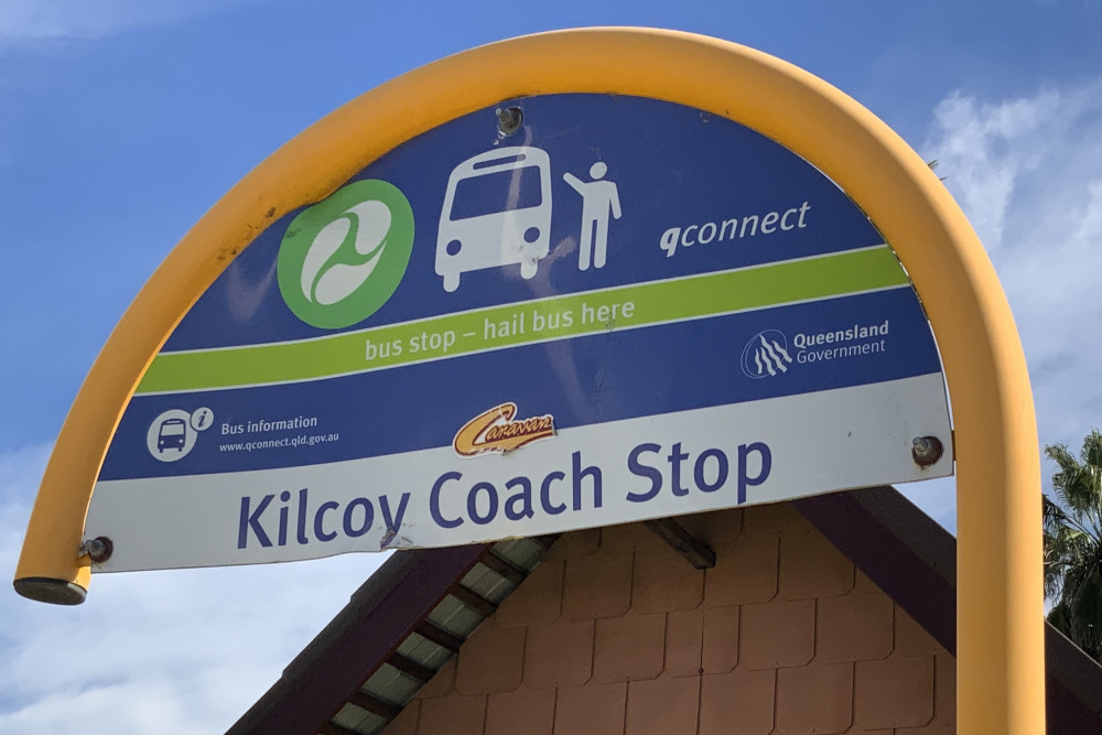 The Kilcoy Coach Stop is among the destinations mooted for a new bus service in the Moreton Bay and Somerset regions.