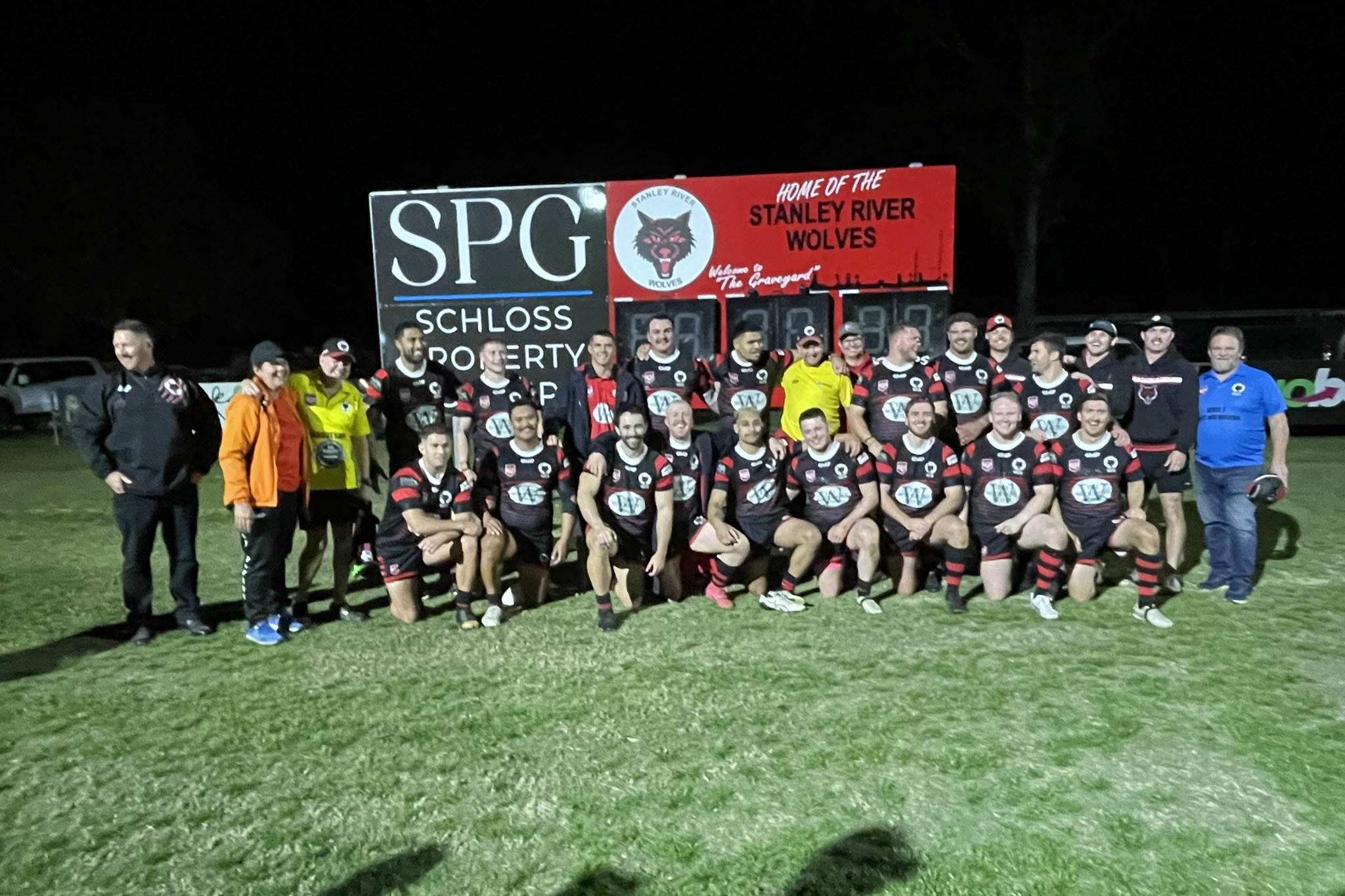 Stanley River Wolves A Grade a er game against Maroochydore, securing spot in Grand Final. Photo supplied.