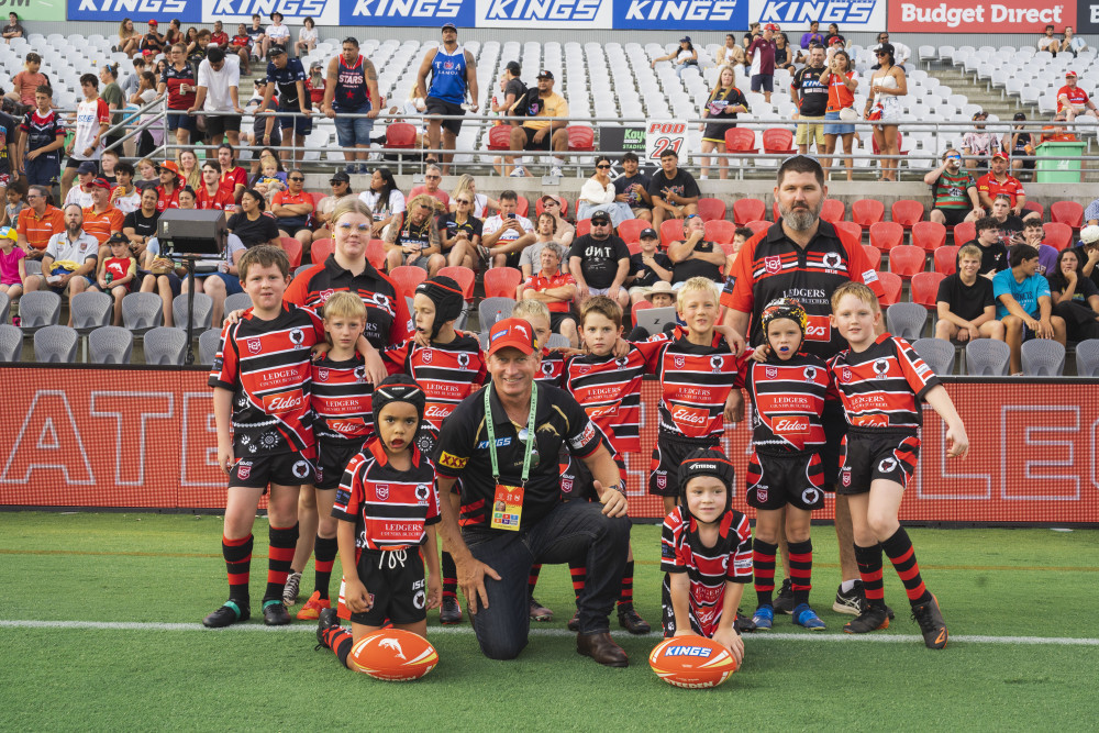 Wolves U8s have fun at NRL trial - feature photo