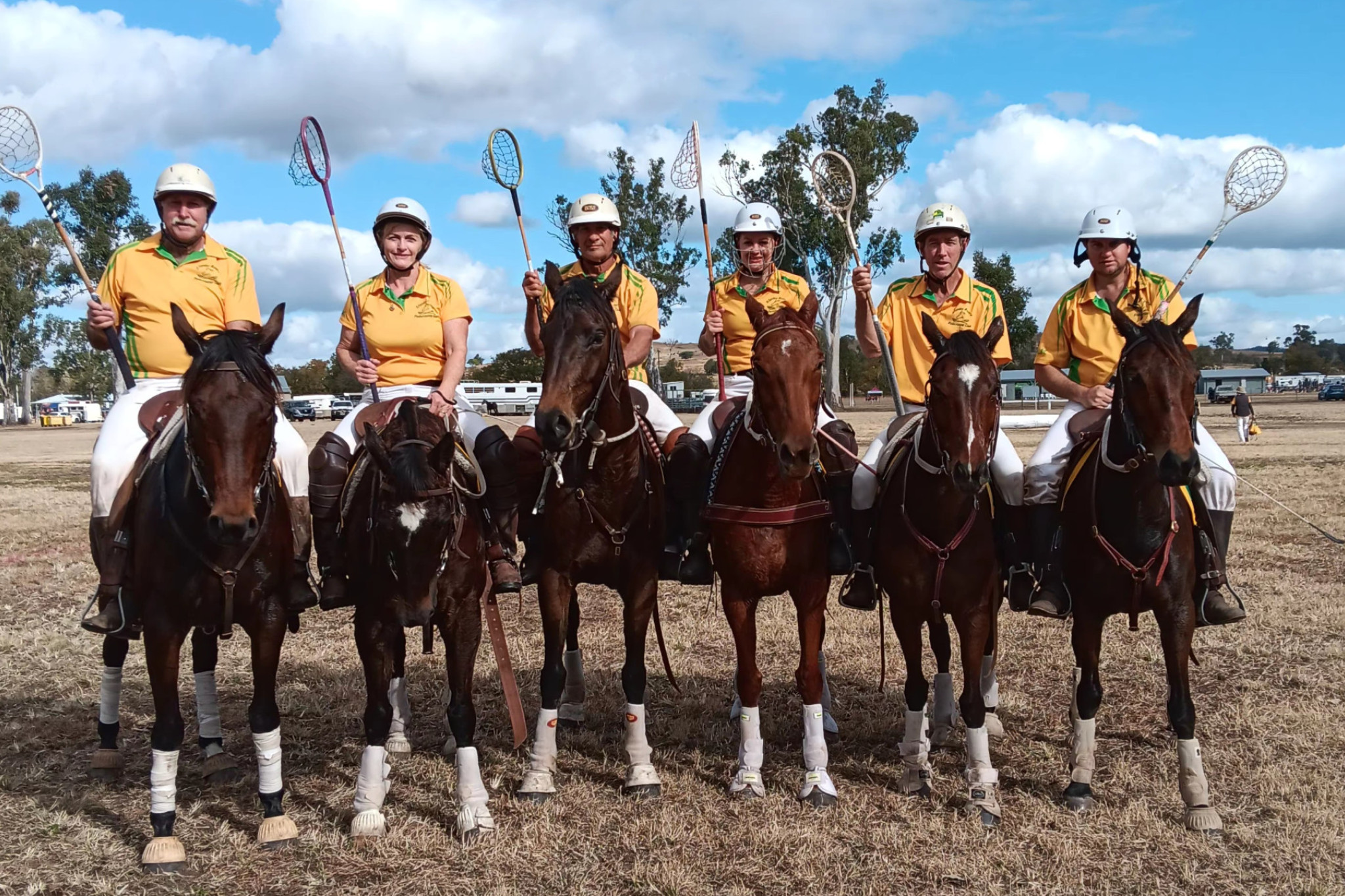 Stanley River Polocrosse team in Tansey