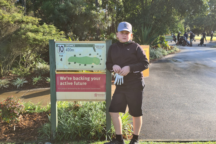 Golfing prodigies come to Kilcoy - feature photo