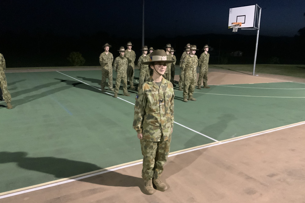 Tahryn Anderson was among the award winners as the Kilcoy-based 101 Army Cadet Unit wrapped up this year’s proceedings on Sunday, November 7.