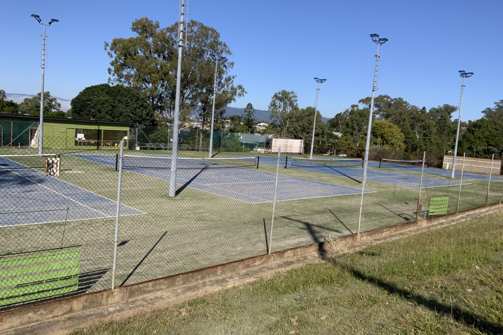 Resurfaced tennis courts ready for action in Kilcoy - feature photo