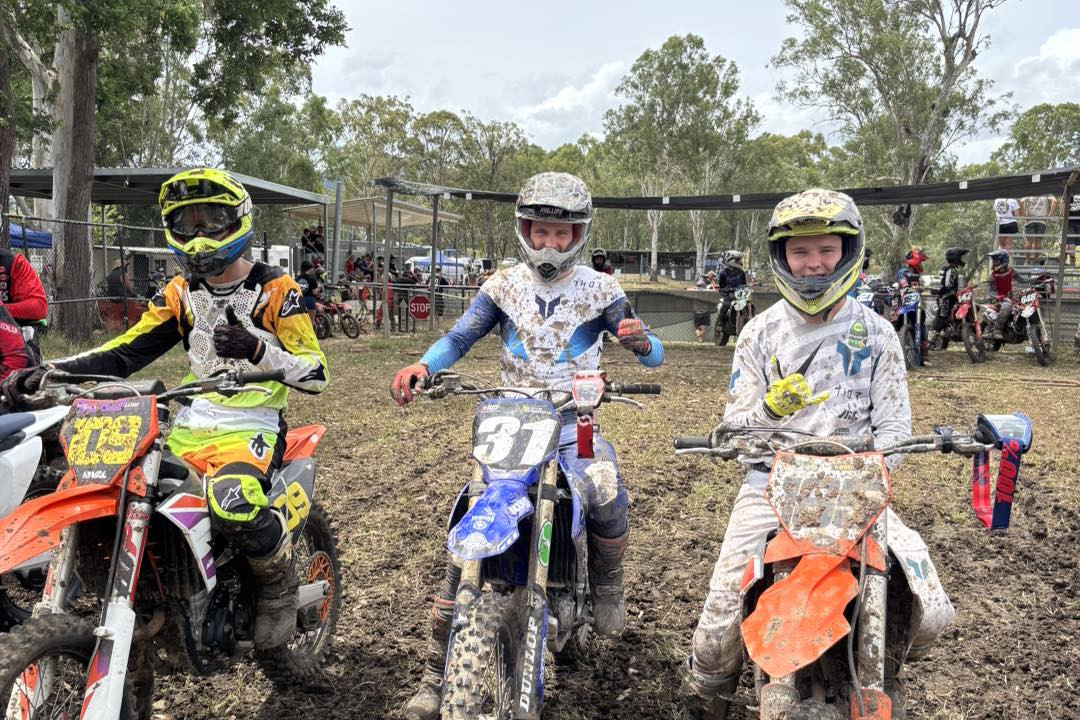 First practice day at Kilcoy Motocross Club on February 2.