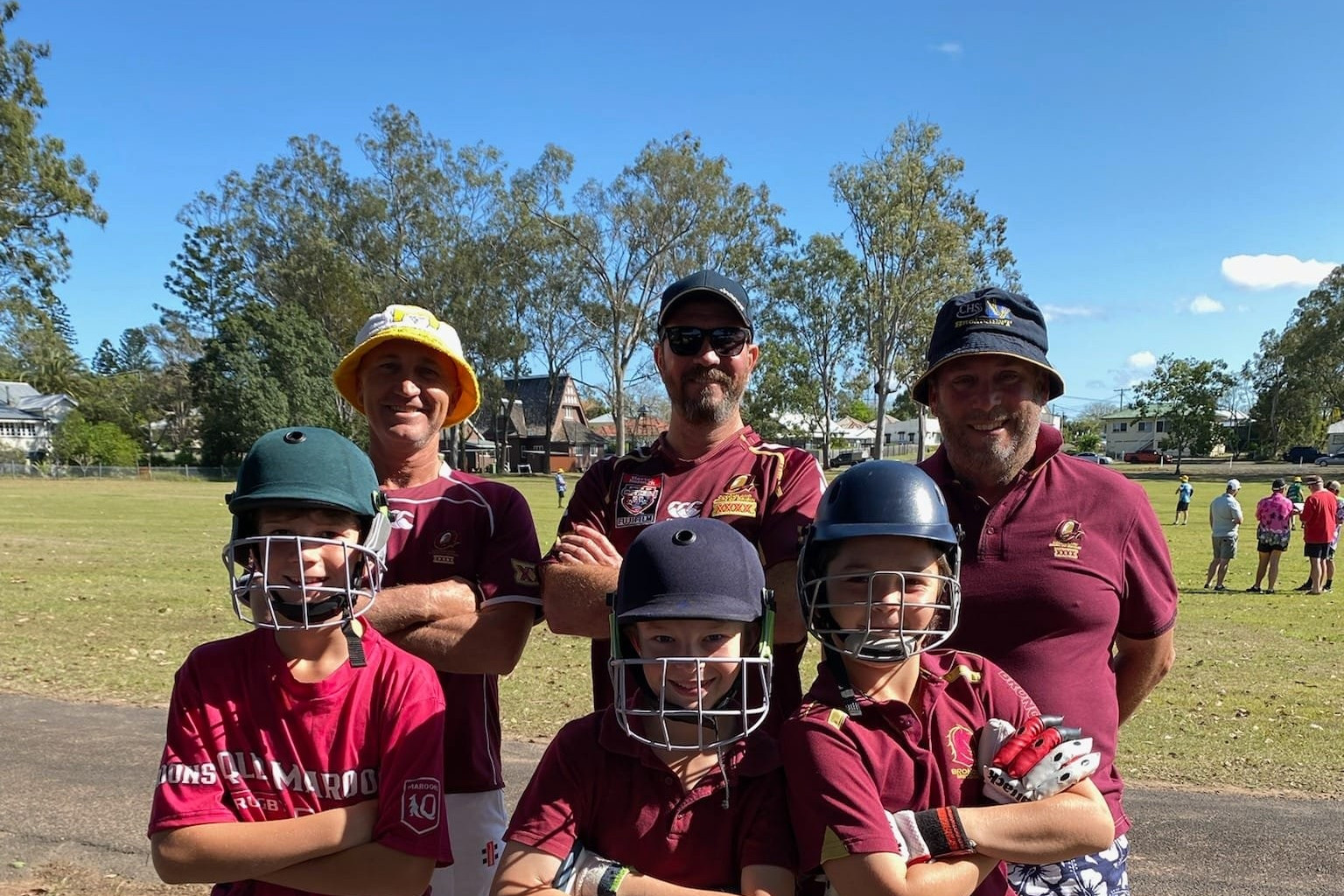Esk District Cricket players in 2024. Photo: Facebook./ Esk District Cricket.