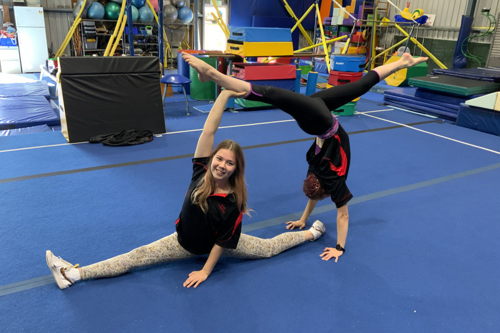 Kaitlyn Robson and Grace Kotzur are looking forward to coaching gymnasts in the Kilcoy and surrounding area.
