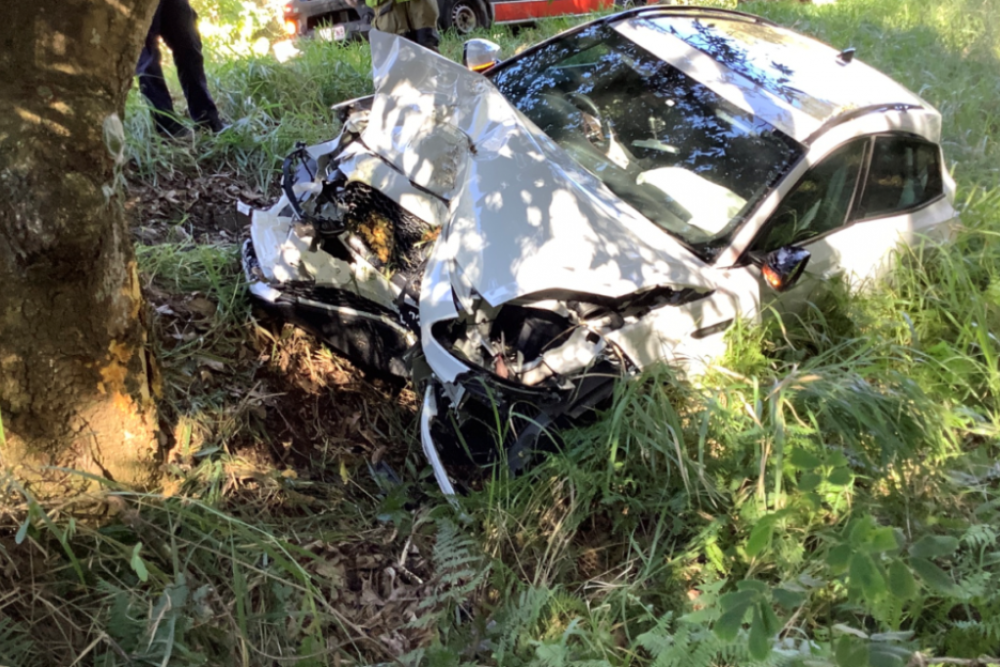 Beerwah Police are seeking public assistance after a car crash at Landsborough this morning.