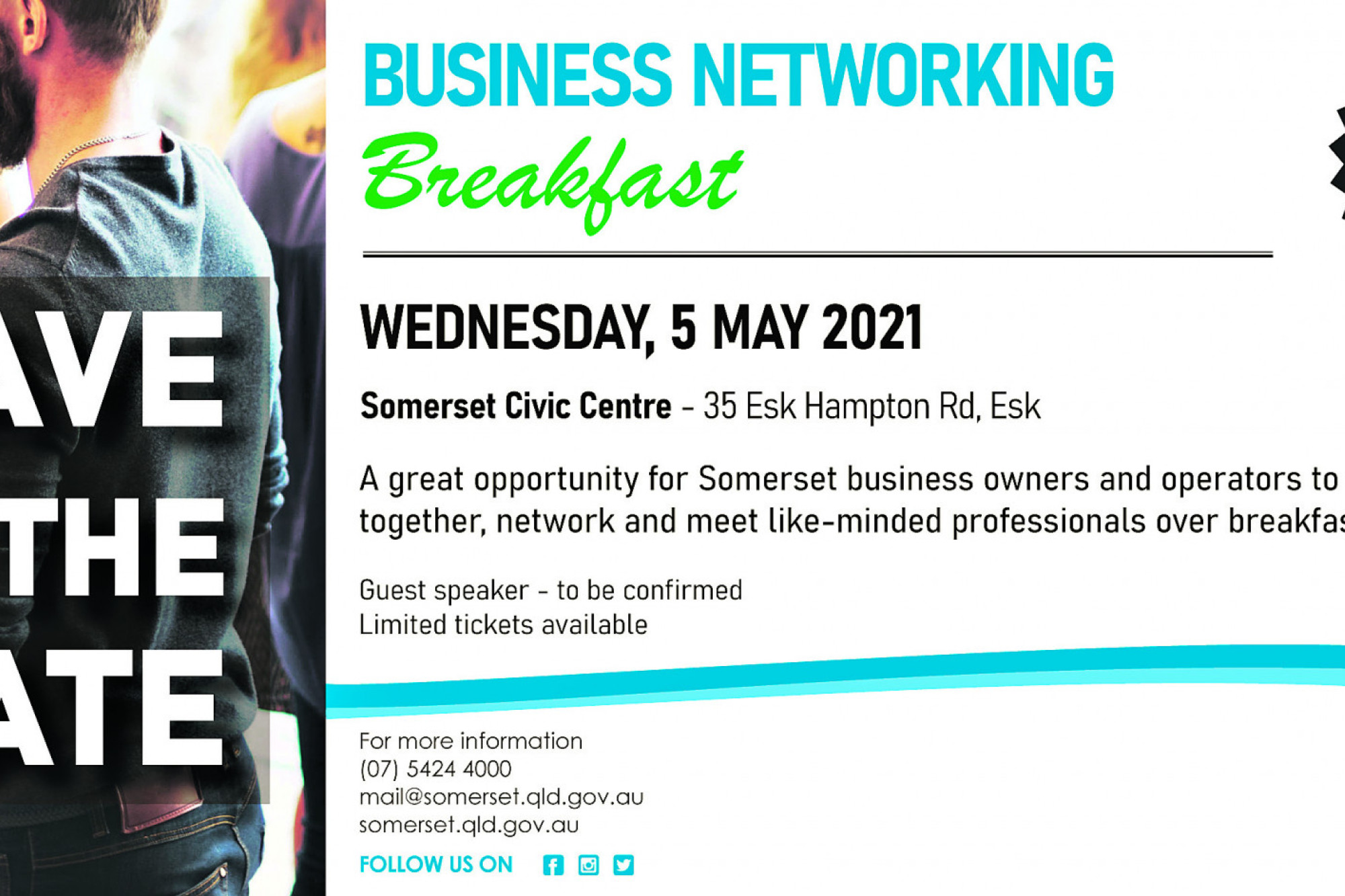 Free Business Networking Breakfast for all Somerset business operators - feature photo