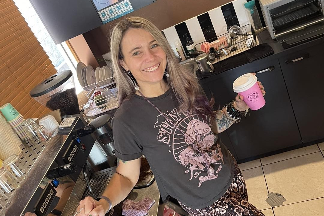 Core Cafe owner, Cormi.