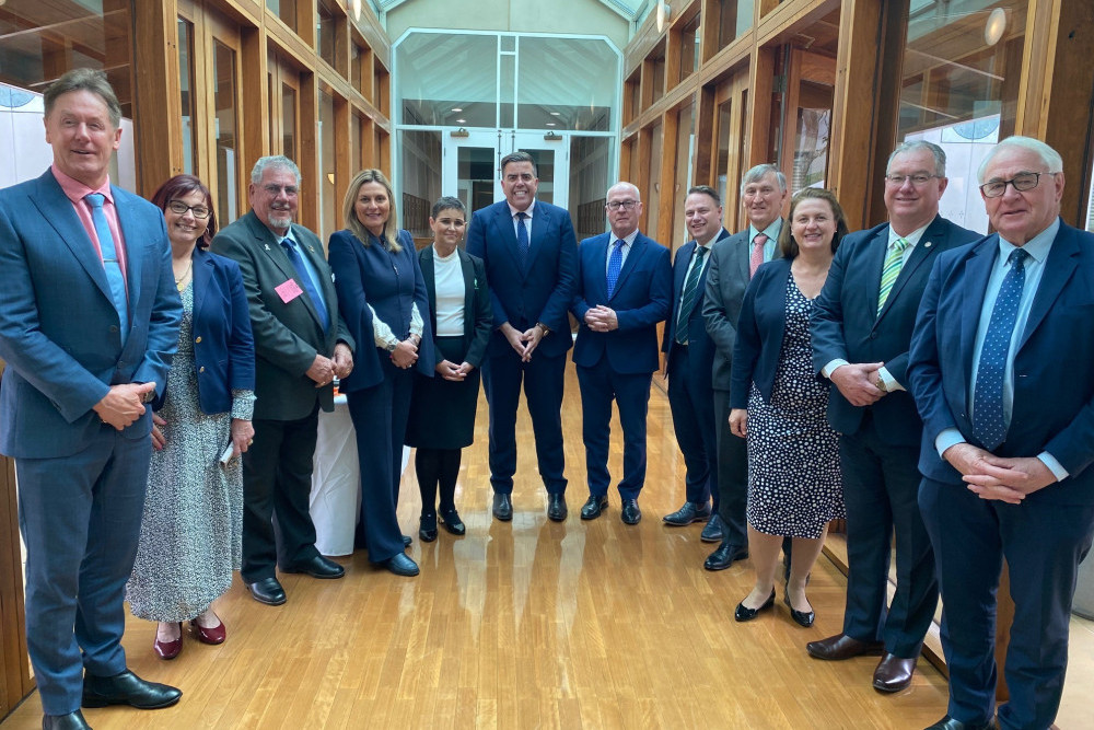 Council of Mayors (SEQ) were in Canberra recently.
