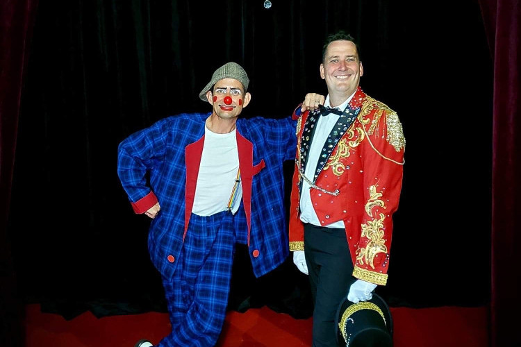 Ben Bartel and Ji Martin are ready to bring Circus Shuvano to Lowood.