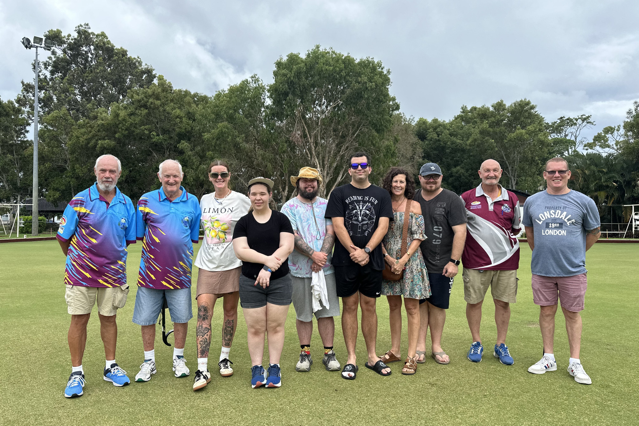 Geoff , Jim, Annie, Holly, Matt, Kayden, Melissa, John, Kevin and Jeremy.