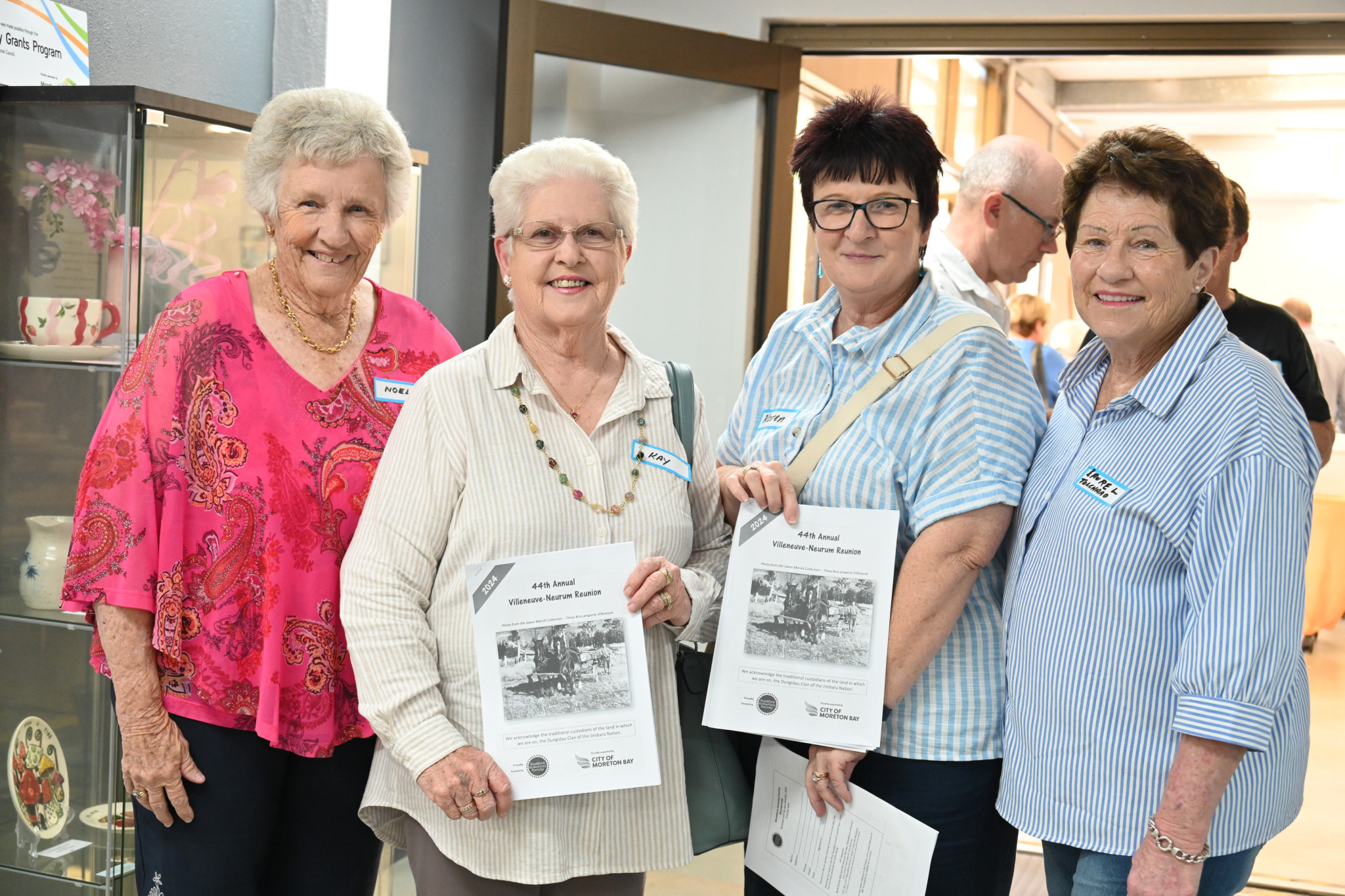 Noel, Kay, Karen and Laurel at the 2024 reunion.