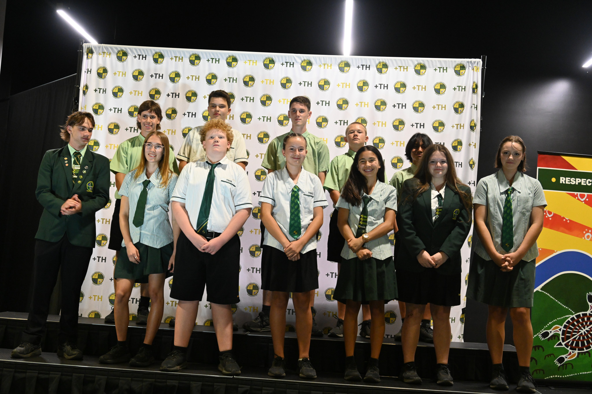 The 2026 school captains, student council and house captains. Photos: Marina Gomide.