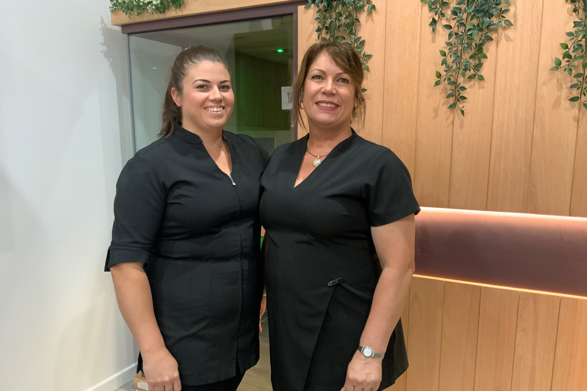 Gemma Sloane and Celina Urbano are keen to provide a range of products and services at the newly opened Celina’s Beauty, Massage & Natural Therapies.