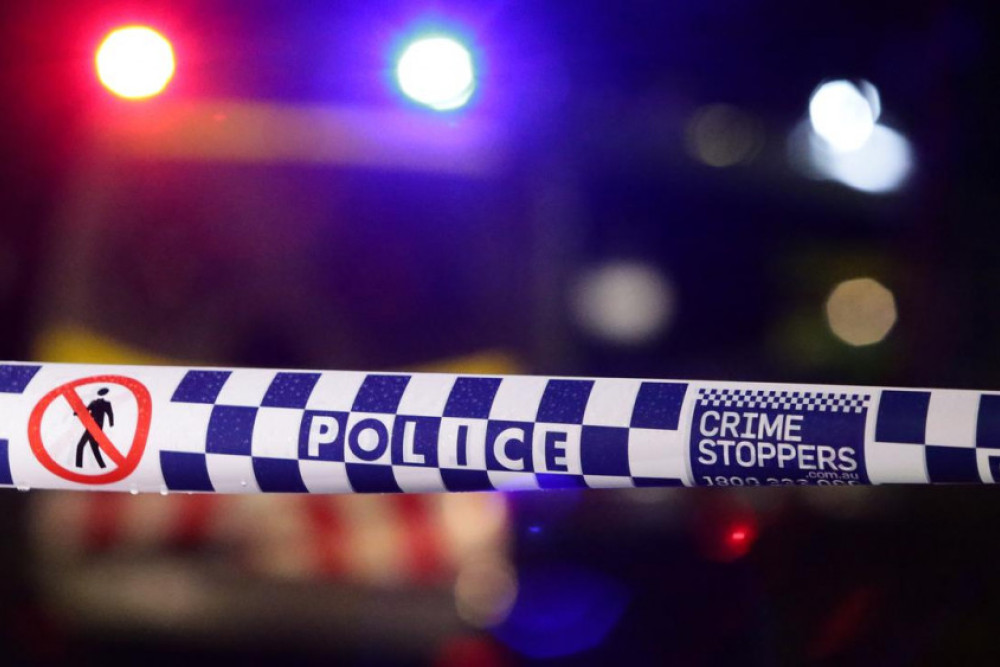 A police dog was injured during the arrest of a Morayfield man on Tuesday afternoon