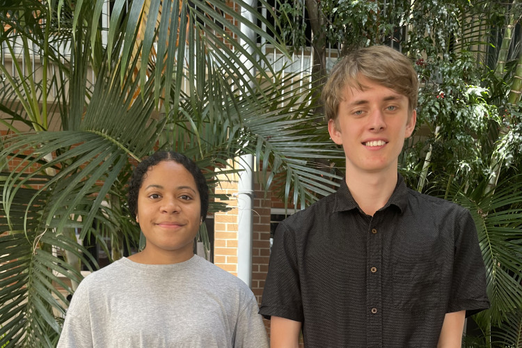 Indira Malesa and Christopher Ross who graduated from Grace Lutheran College Caboolture last year were announced as the runner up DUX and DUX at the school’s opening service and awards ceremony last Tuesday January 24.