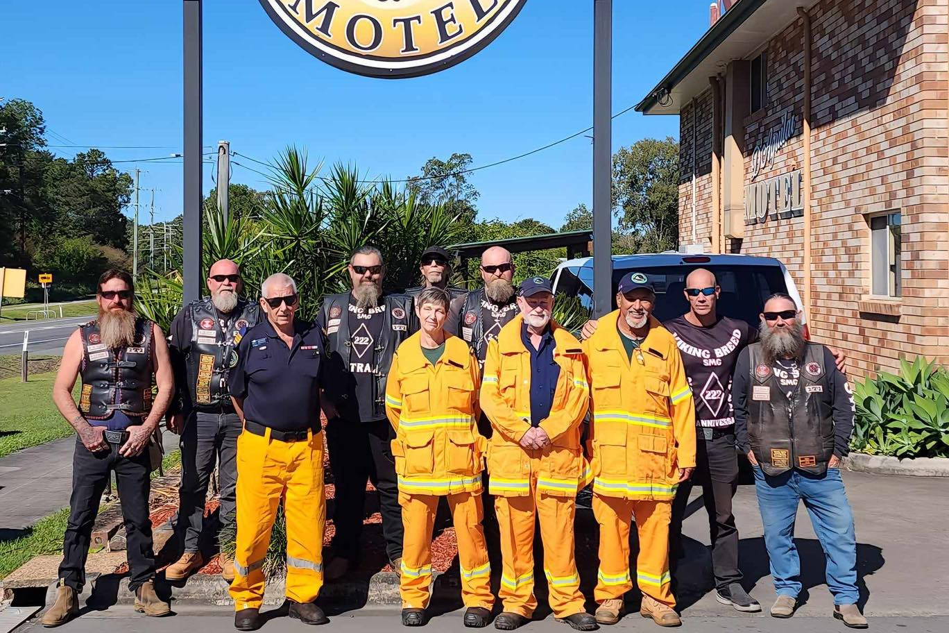 Viking Breed Social Motorcycle Club will support of a local rural fire brigade.