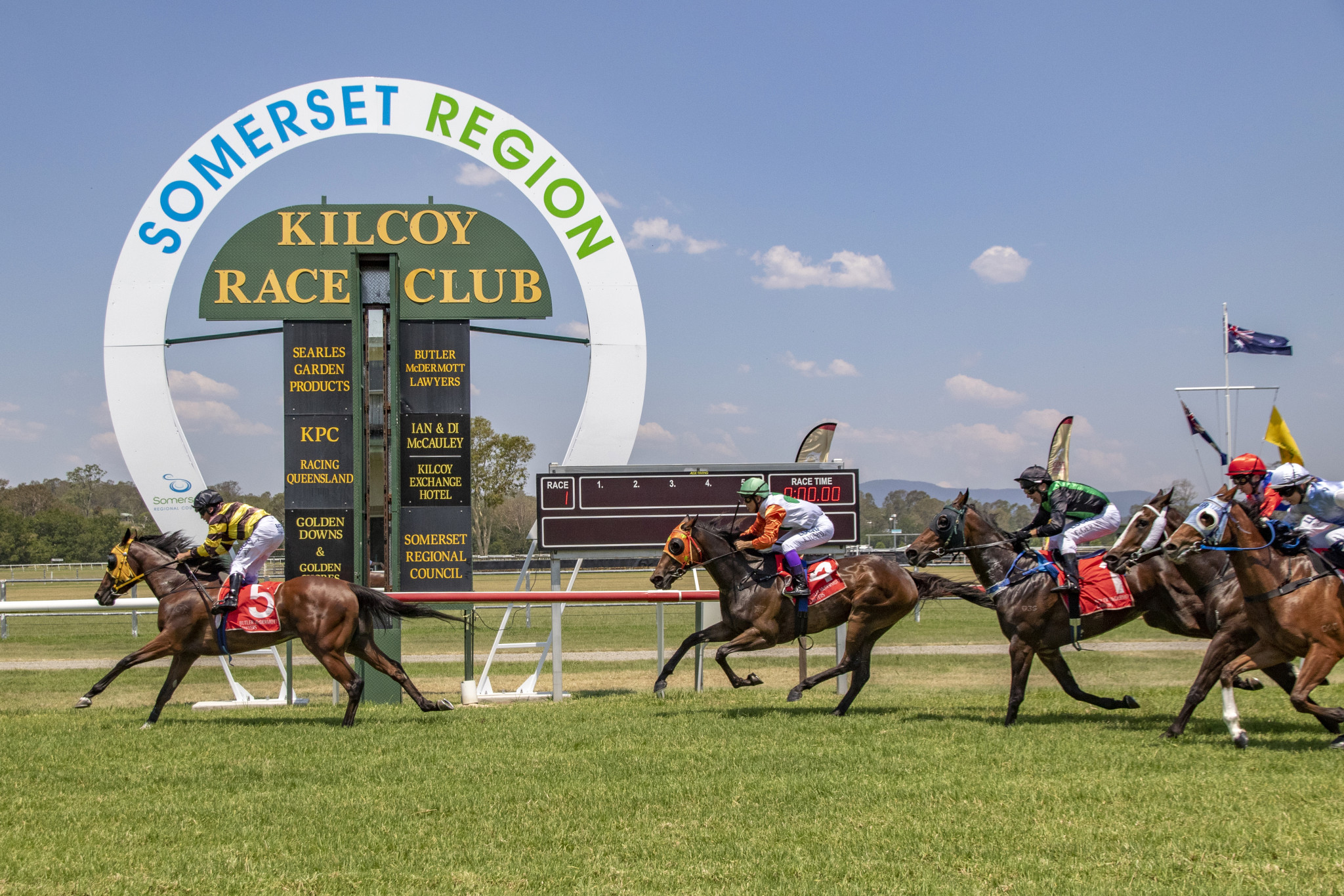 Kilcoy Race Club is one of the community organisations receiving sponsorship support from Somerset Regional Council.