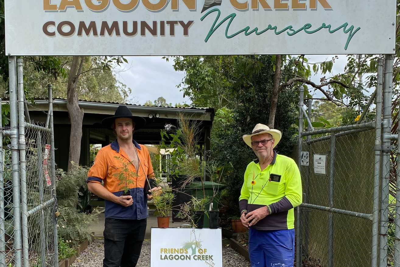 Lagoon Creek Nursery needs volunteers on Mondays and Wednesdays.