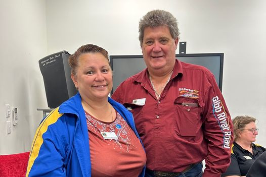 Rozlynn and Michael Bierton have come on board the Caboolture North Lions Branch, with Michael recently elected president.