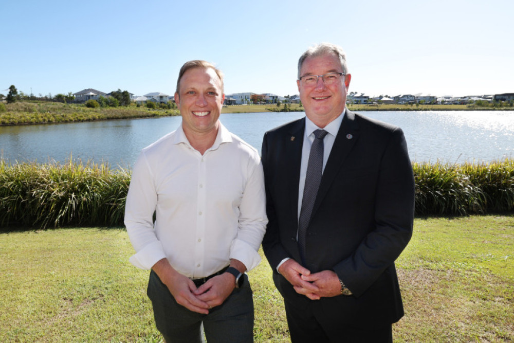 Deputy Premier and Minister for Local Government Steven Miles and Moreton Bay Mayor Peter Flannery announced Moreton Bay has become Australia’s newest city on May 17.