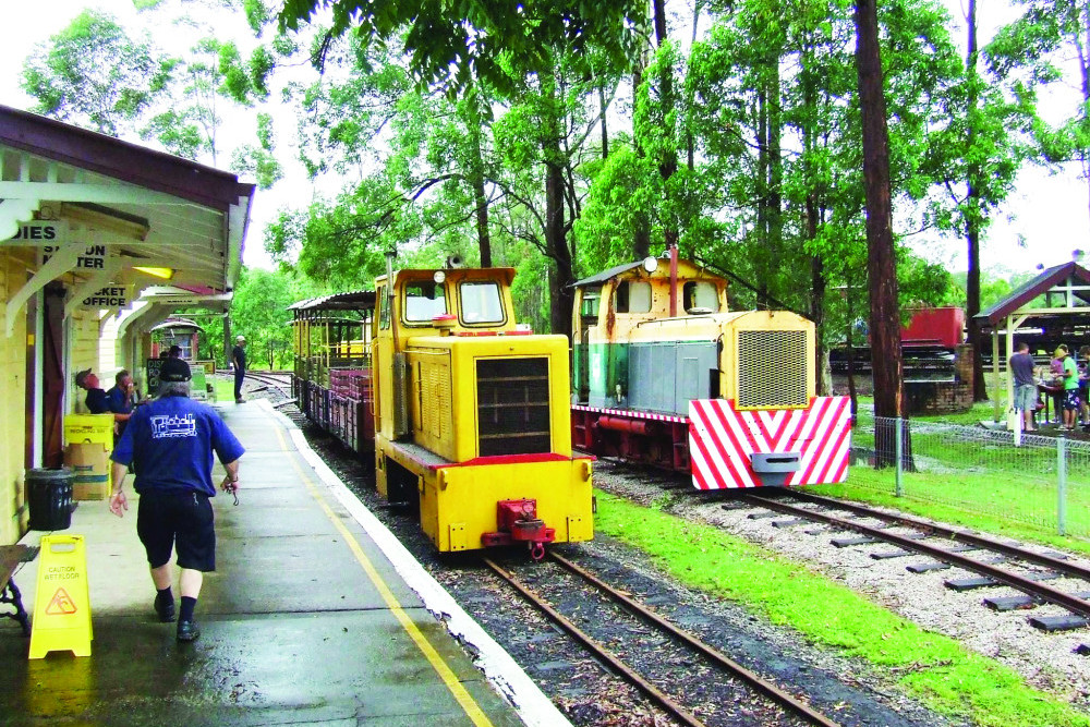 A Model Railway Show and Public Running Day will take place in Woodford to mark 50 years of the Australian Narrow Gauge Railway Museum Society.
