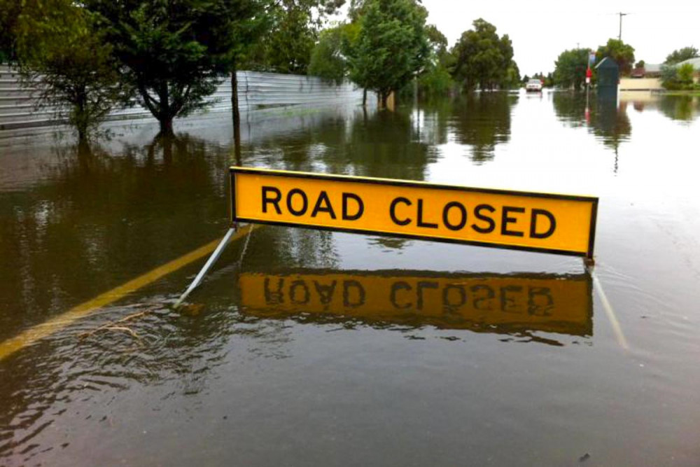 Andrew Powell, State MP for Glass House, is urging local residents to avoid flooded roads as the rain event continues into the weekend.
