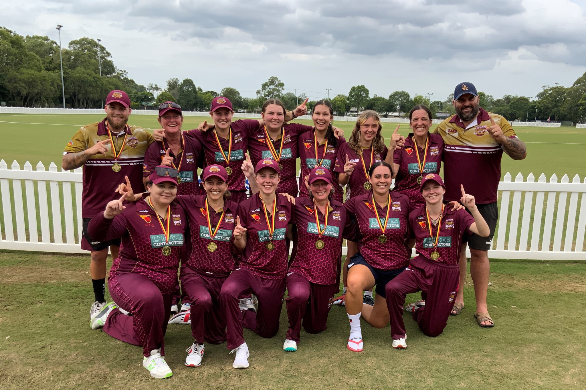 First ever premiership for Caboolture Snakes Women's team.