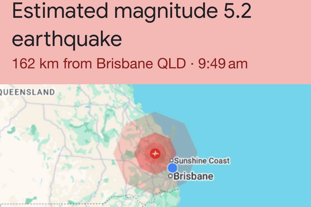 Quake rattles the south east - feature photo