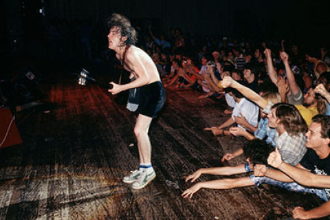 Image credit: Angus Young, AC/DC, LA, 1978 by Rennie Ellis Collection: National Portrait Gallery, Canberra.