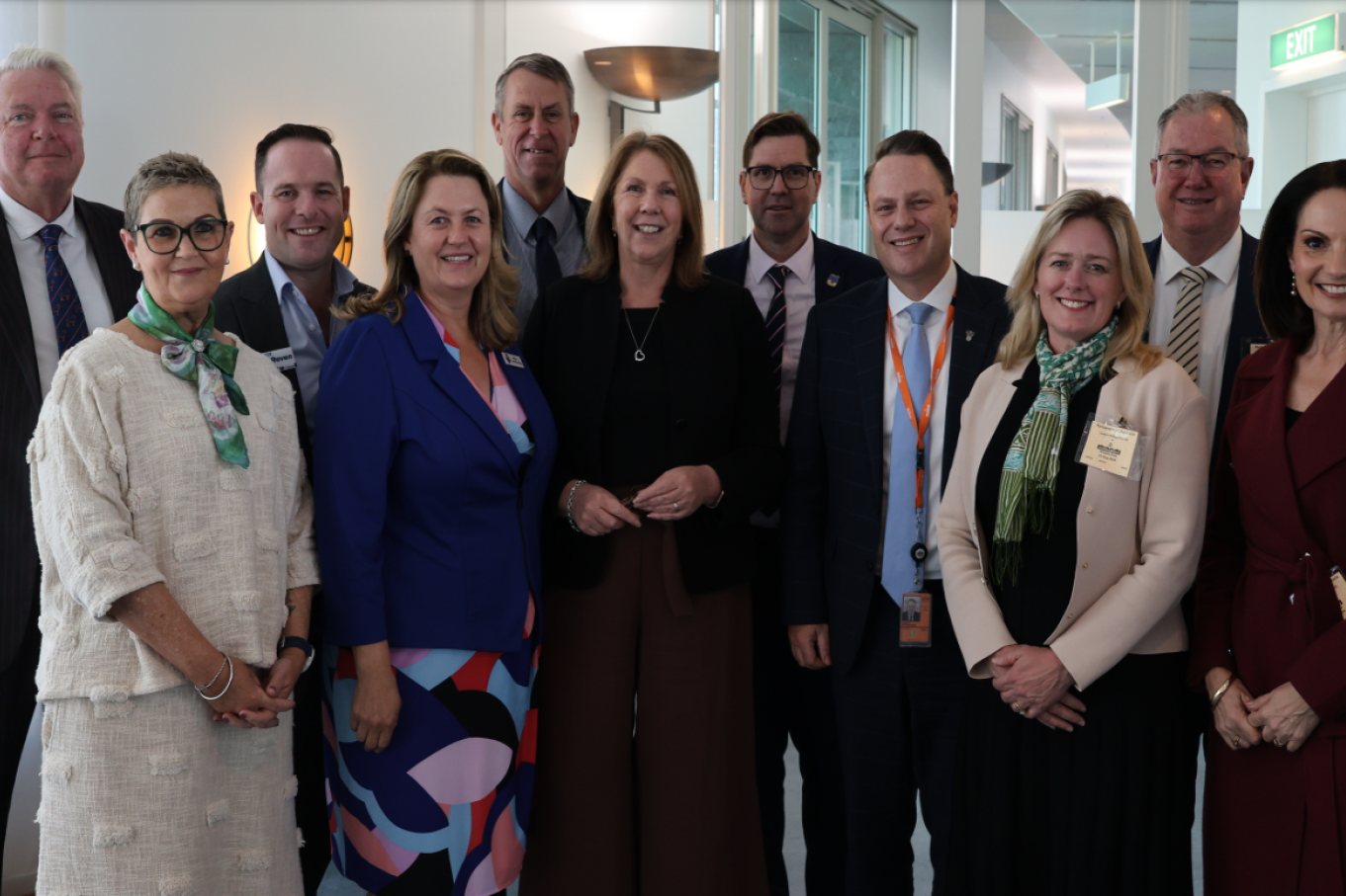 Eleven mayors who form the Council of Mayors - South East Queensland.