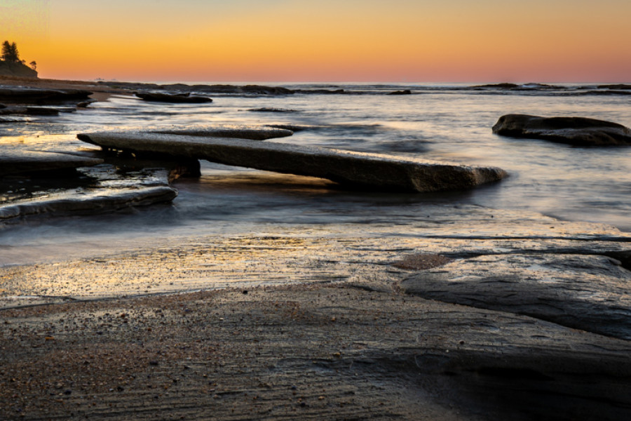 Shelly Beach. Photos supplied by Kieran.