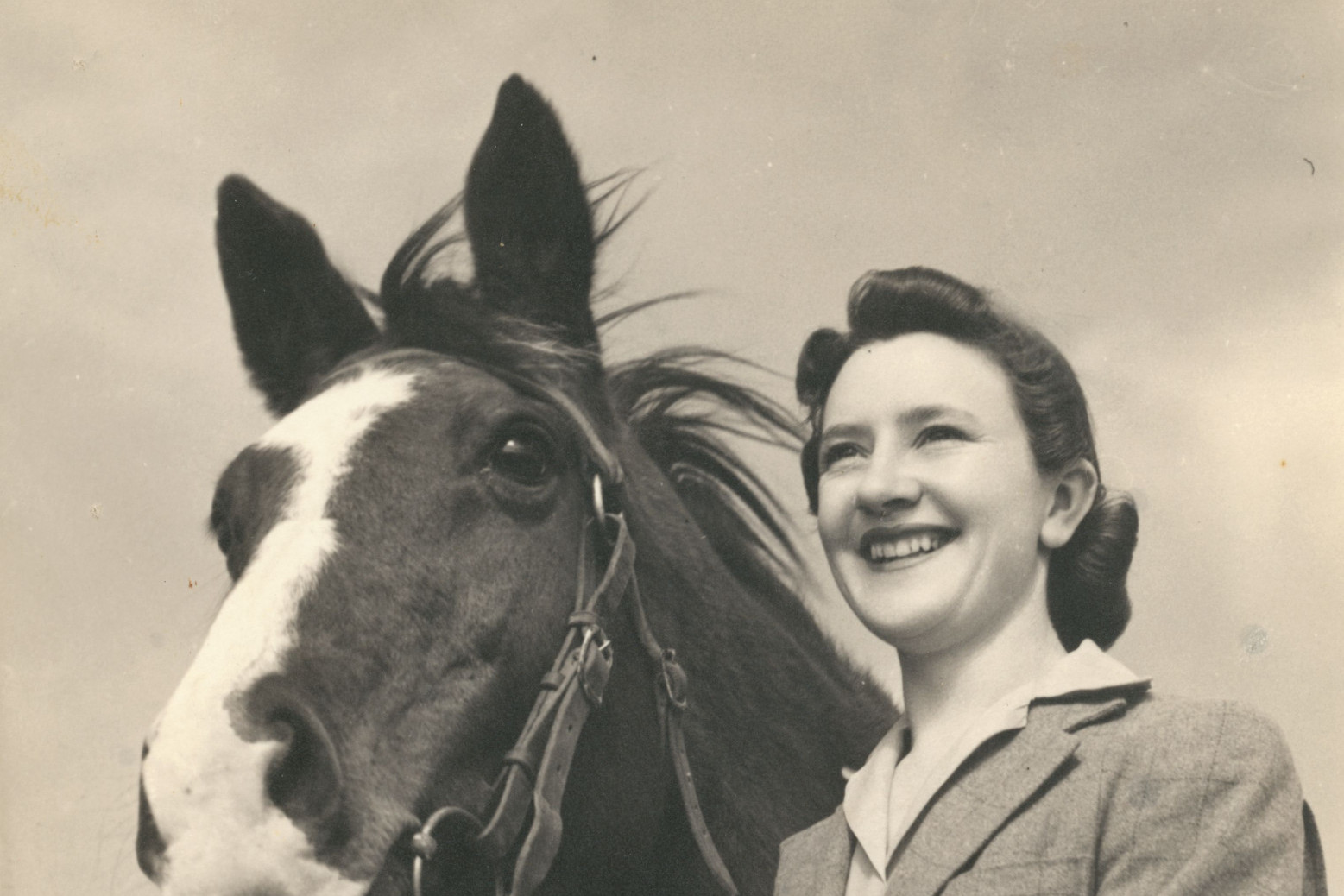 Archive photo of woman with horse in Somerset. Photo supplied.