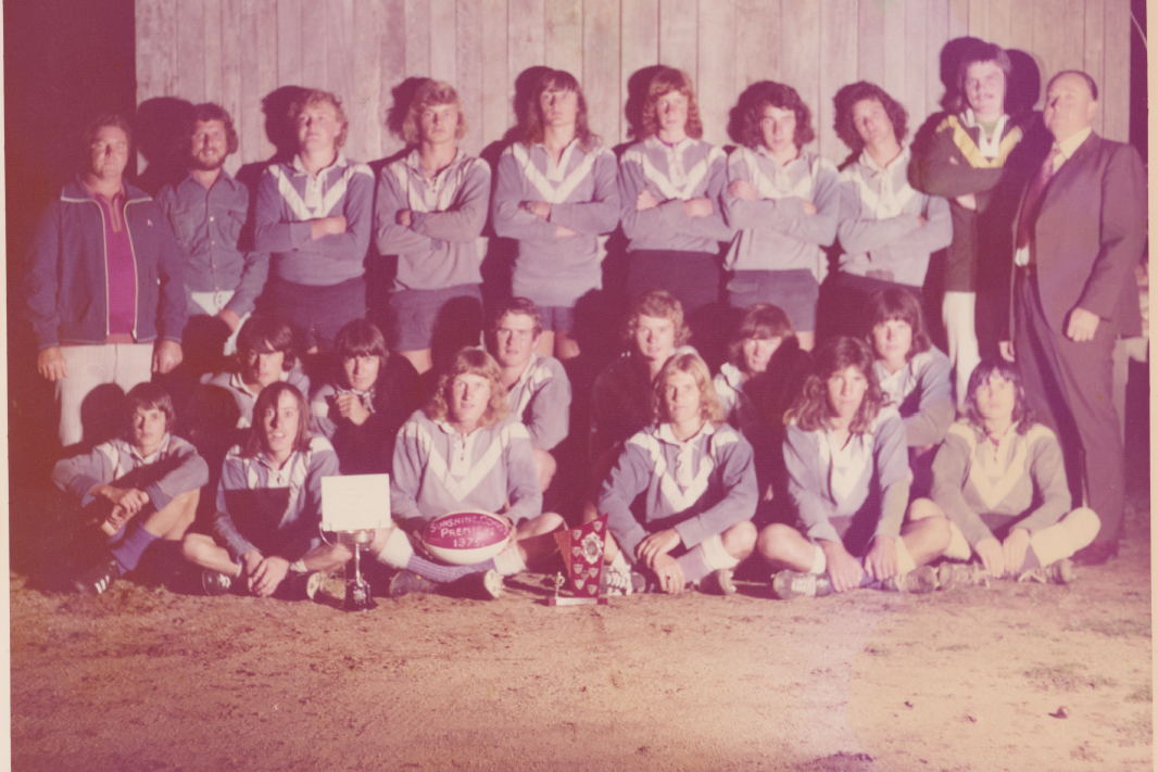 Stanley River Wolves 1975 u16s team