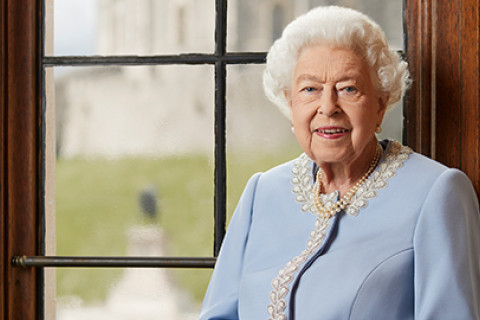 Her Majesty Queen Elizabeth II was the reigning monarch for 70 years.